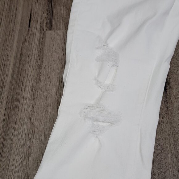 Enjean White Distressed Jeans - Picture 11 of 11